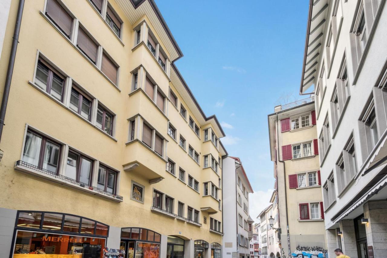 Apartamento Muenstergasse Zurich Old Town Exterior foto