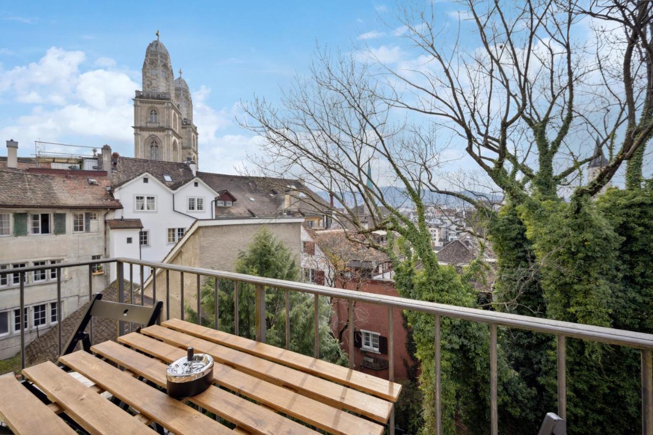 Apartamento Muenstergasse Zurich Old Town Exterior foto